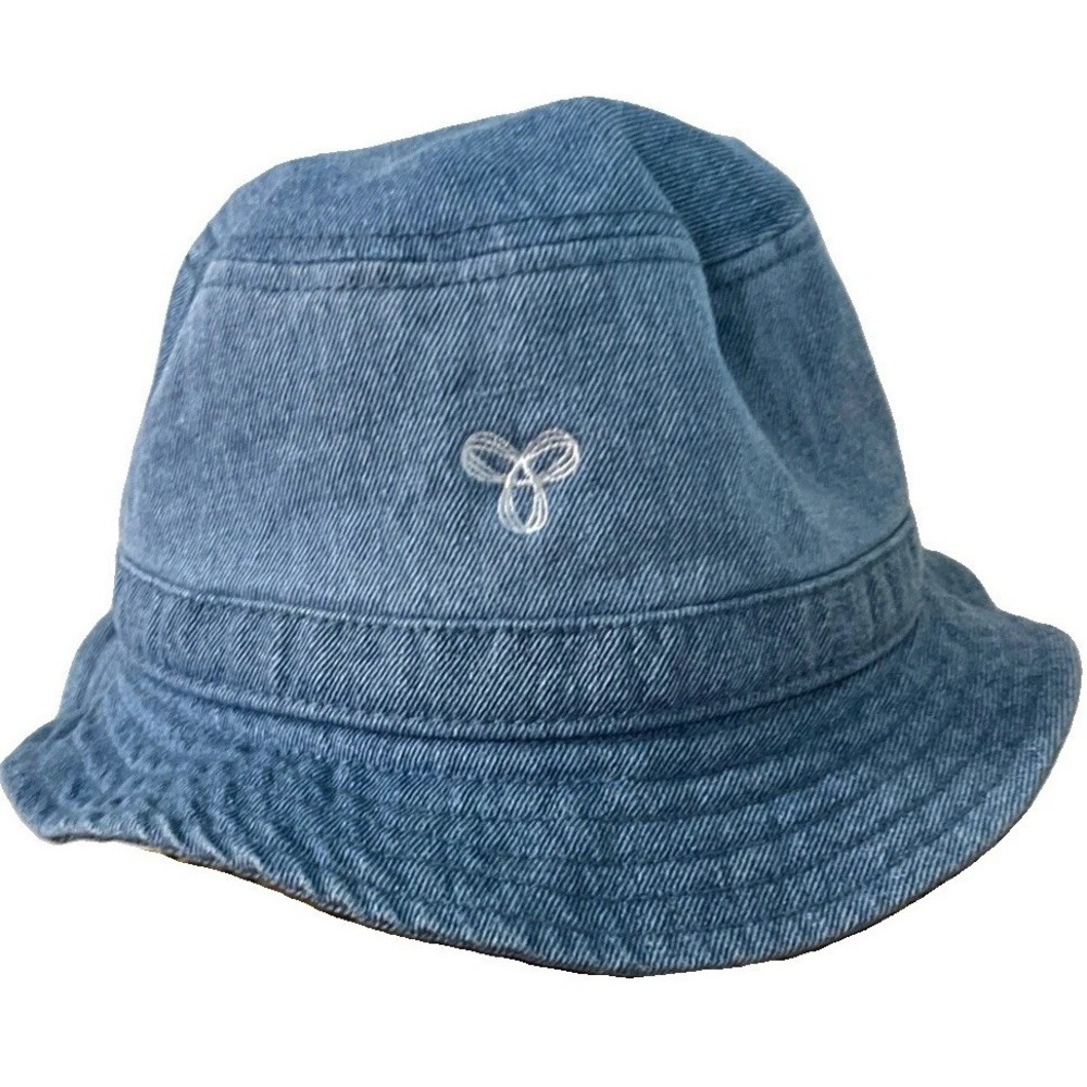TNA Women's Denim Bucket Hat Artitzia Embroidered Size S / M Blue Y2K